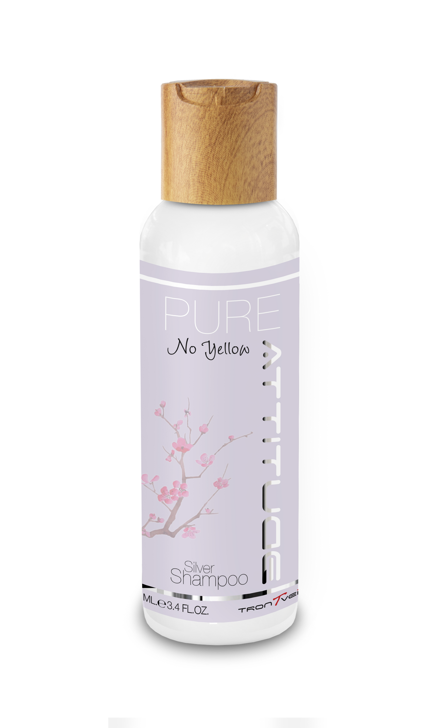 Shampooing PURE No Yellow ATTITUDE - Shampooing pour cheveux 100% végétalien: 500 Ml