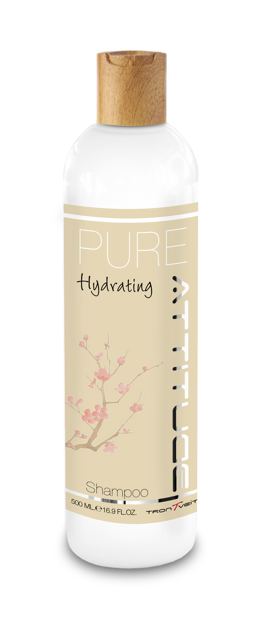 Shampoing Hydratant PURE Hydrating ATTITUDE - Shampoing naturel pour cheveux: 500 Ml